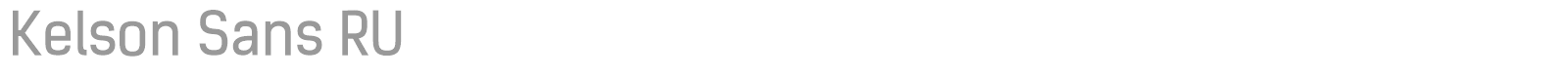 Kelson Sans font preview